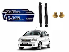 Kit amortecedor traseiro nakata chevrolet meriva 1.4 2008 a 2012