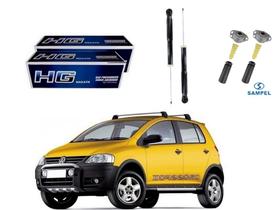 Kit amortecedor traseiro nakata volkswagen crossfox 1.6 2005 a 2009