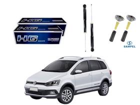 Kit amortecedor traseiro nakata volkswagen spacecross 1.6 2015 a 2020