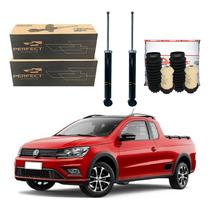 Kit Amortecedor Traseiro Saveiro G7 1.6 2017 A 2023 Kit Amortecedor Traseiro Saveiro G7 1.6 2017 A 2023