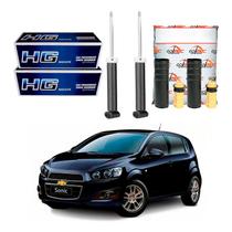 Kit Amortecedor Traseiro Sonic 1.6 2012 A 2014