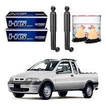 Kit Amortecedor Traseiro Strada 1.3 1.6 2001 A 2003