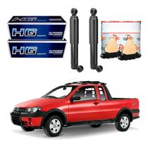 Kit Amortecedor Traseiro Strada Adventure 1.8 2005 A 2010