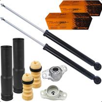 Kit Amortecedor Traseiro Turbogás + Kit Batente Coifa Coxim Cofap Nivus Tcross 2019 a 2026