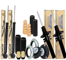 Kit Amortecedores Dianteiros e Traseiros MONROE + Batentes COFAP Fox Spacefox 2011/.. Polo 2007...