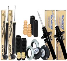 Kit Amortecedores Dianteiros e Traseiros MONROE + Batentes COFAP Fox Spacefox 2011/.. Polo 2007...