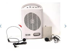 Kit Amp Professor Csr T221 Usb Mic Sem Fio Fm Bateria Bolsa