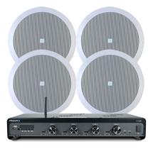 Kit Amplificador Frahm 4500 G5 4 Canais e 4 Arandela Jbl 50w