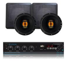 Kit Amplificador Lsa 400.4 60wrms + 2 Arandelas Jb Flex Kit Amplificador Lsa 400.4 60wrms + 2 Arandelas Jb Flex