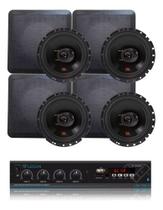 Kit Amplificador Lsa 400.4 60wrms + 4 Arandelas Jbl Flex4 Kit Amplificador Lsa 400.4 60wrms + 4 Arandelas Jbl Flex4
