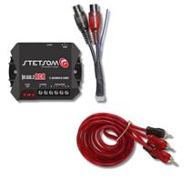 Kit Amplificador Stetsom Ir160.2 + Cabo Rca Kx3 1 Metro Eco