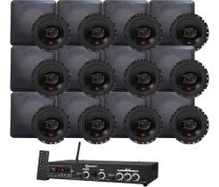 Kit Amplificador Taramps Ths 4001 + 12 Arandelas Jbl Flex 4 Kit Amplificador Taramps Ths 4001 + 12 Arandelas Jbl Flex 4