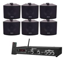 Kit Amplificador Taramps Ths 4001 400w Rms + 6 Caixas Kw 5