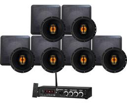 Kit Amplificador Ths 1900 Taramps 60wrms + 6 Arandelas 330w