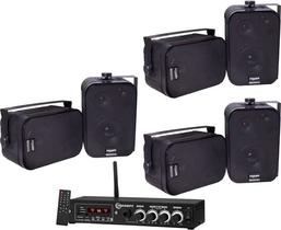 Kit Amplificador Ths 1900 Taramps 60wrms + 6 Caixas Sp400 Kit Amplificador Ths 1900 Taramps 60wrms + 6 Caixas Sp400