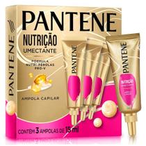 Kit Ampola Capilar Pantene Pro-V Nutrição 3 Ampolas com 15ml Cada 45ml