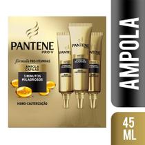 Kit ampola de tratamento pantene hidratação poderosa 3 unidades de 15ml