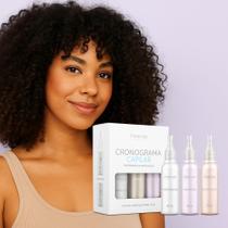 Kit Ampolas Cronograma Capilar Amend Essencial Hidratação Nutrição Reconstrução 3x14mL