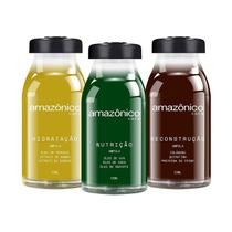 Kit Ampolas Hidratação, Nutrição e Reconstrução Amazônico Care