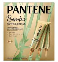 Kit ampolas Pantene Bambu Nutre&Cresce