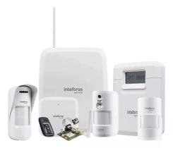 Kit Amt 8000 S/ Fio Sensores Gprs Teclado E Sirene Intelbras Kit Amt 8000 S/ Fio Sensores Gprs Teclado E Sirene Intelbras