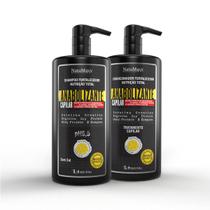 Kit Anabolizante Capilar Shampoo 1 L + Condicionador 1 L - NatuMaxx