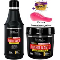 Kit Anabolizante Forever Liss Shampoo 300ml Máscara 240g Original