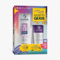 Kit anasol fps 75 200g corporal + fps 75 60g facial