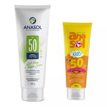 Kit Anasol Protetor Solar FPS 50 Corporal 120g + Kids 100g