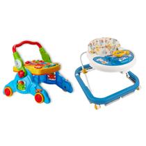 Kit Andador Mesinha 4 Em 1 + Andador Antiqueda Bebê Infantil Sonoro Didático Musical Kit Andador Mesinha 4 Em 1 + Andador Antiqueda Bebê Infantil Sonoro Didático Musical
