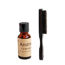 Kit Andrea Hair Growth Barba 20ml + Escova Barba e Cabelo