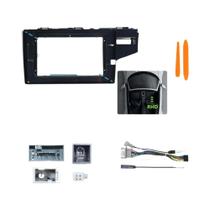 Kit Android Automotivo Preto Para Honda Fit JAZZ 2014-2019 2 Din 9 Polegadas RHD UV Painel Central Kit Android Automotivo Preto Para Honda Fit JAZZ 2014-2019 2 Din 9 Polegadas RHD UV Painel Central