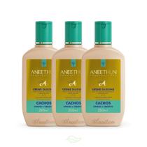 Kit Aneethun 3 Cremes De Silicone Cachos Linha A