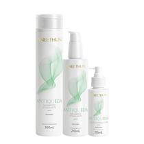 Kit Aneethun Antiqueda Shampoo 300ml Bálsamo 210ml Loção 115ml Kit Aneethun Antiqueda Shampoo 300ml Bálsamo 210ml Loção 115ml