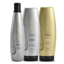 Kit Aneethun Blond System SH M. + Mask M. + Mask Iluminadora