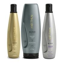 Kit Aneethun Blond System Sh M. + Sh S. + Mask Cinza 250g Kit Aneethun Blond System Sh M. + Sh S. + Mask Cinza 250g