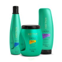 Kit Aneethun Cachos System Co Wash, Máscara e Gelatina Kit Aneethun Cachos System Co Wash, Máscara e Gelatina