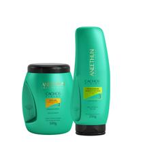 Kit Aneethun Cachos System Máscara 500g + Finalizador Cachos 250g Kit Aneethun Cachos System Máscara 500g + Finalizador Cachos 250g