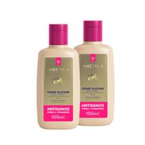 Kit Aneethun com 2 Cremes de Silicone Antidanos de 100ml
