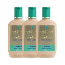Kit Aneethun com 3 Cremes de Silicone Cachos 250ml Kit Aneethun com 3 Cremes de Silicone Cachos 250ml