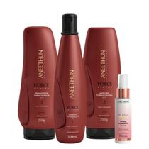 Kit Aneethun com 4 produtos Shamp+Masc+Final+Serum Reparador Kit Aneethun com 4 produtos Shamp+Masc+Final+Serum Reparador