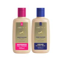 Kit Aneethun Creme Silicone Antidanos + Brilho 100ml