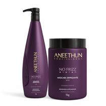 Kit Aneethun Defrizante Shampoo 1L+ Máscara 1kg Kit Aneethun Defrizante Shampoo 1L+ Máscara 1kg