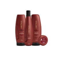 Kit aneethun force shampoo, mascara, finalizador, dose 25g