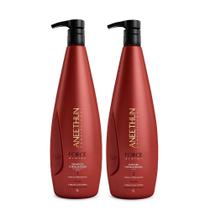 Kit Aneethun Force System Shampoo 1000ml e Mascara 1000ml