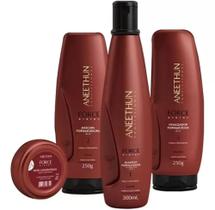 Kit Aneethun Force System - Shampoo 300ml + Mascara 250g + Finalizador 250g + Dose Finalizadora