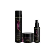 Kit Aneethun Hidra Profissional Shampoo 300mL + Máscara 250g - Hidratação Profunda para Cabelos Secos e Ressecados