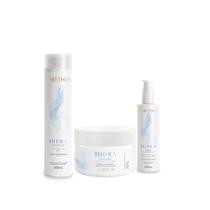 Kit Aneethun Hidra Shampoo, Máscara e Finalizador Hidratação Profunda, Maciez e Brilho Kit Aneethun Hidra Shampoo, Máscara e Finalizador Hidratação Profunda, Maciez e Brilho