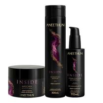 Kit Aneethun Inside - Shampoo 300ml + Máscara 250g + Finalizador 110ml