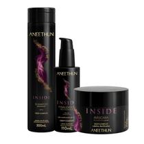 Kit Aneethun Inside Shampoo 300ml + Máscara 250g + Finalizador 110ml